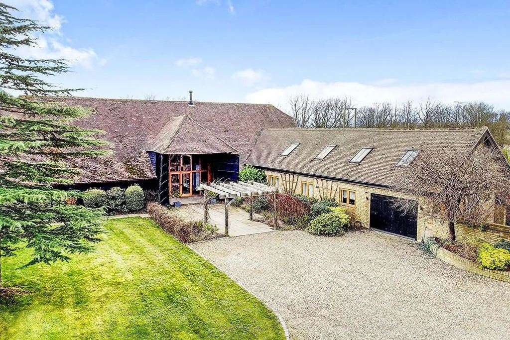 The property is an 18th century converted barn. Picture: Your Move