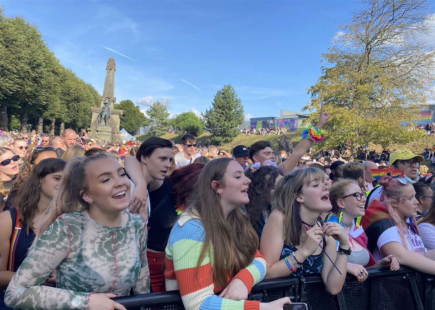 Crowds enjoy Pride Canterbury