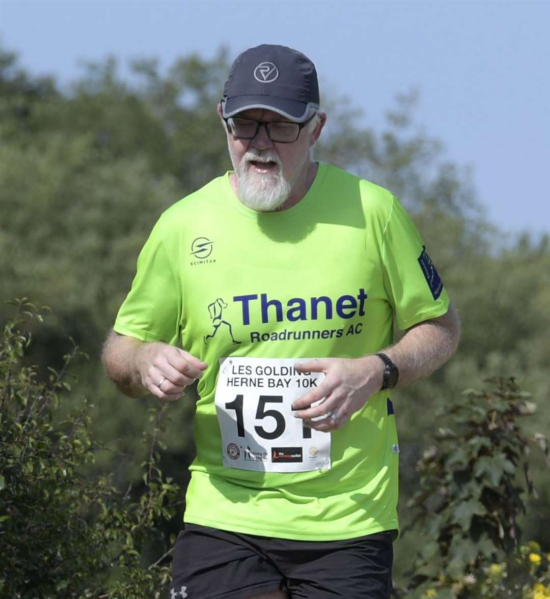Steve Morgan for Thanet Road Runners. Picture: Barry Goodwin (58030696)