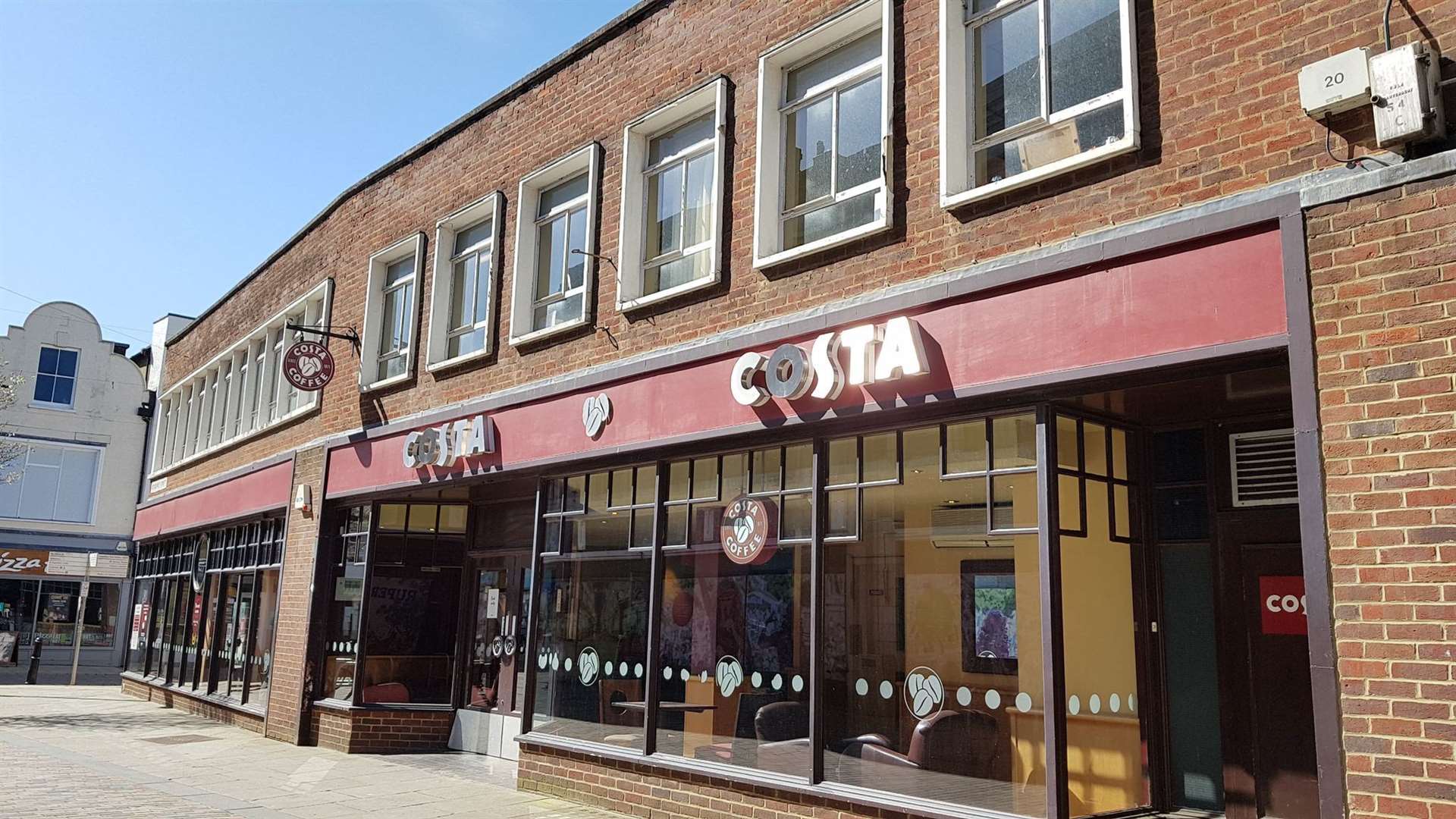 The Costa cafe has been operating since the mid-2000s