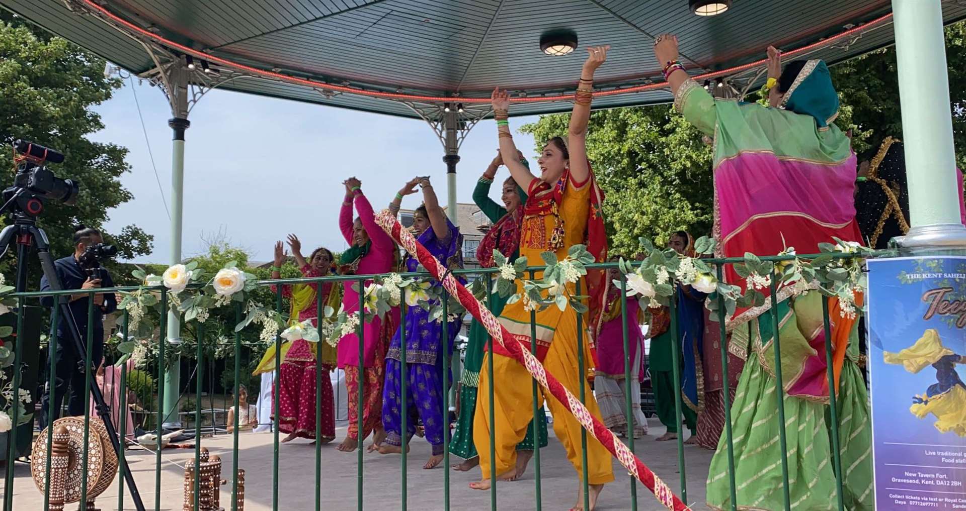 Kent Saheli Group danced Giddha which is a traditional routine performed on special occasions
