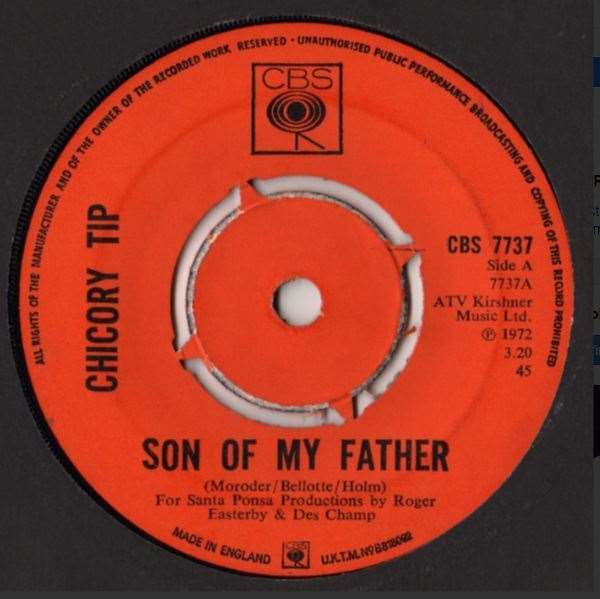 Son of My Father - three weeks at No1