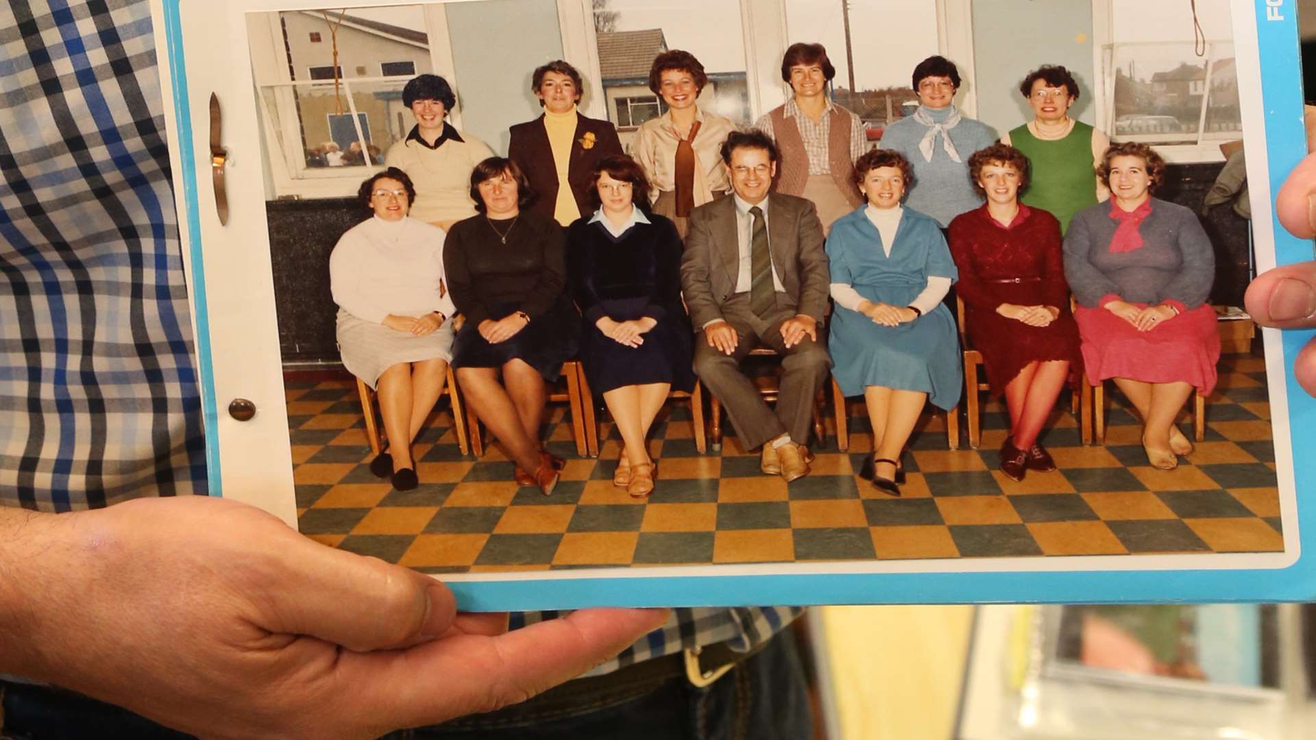 An old class photo from Halfway Houses