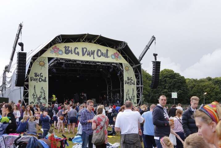 Last year's Big Day Out Festival in Mote Park.