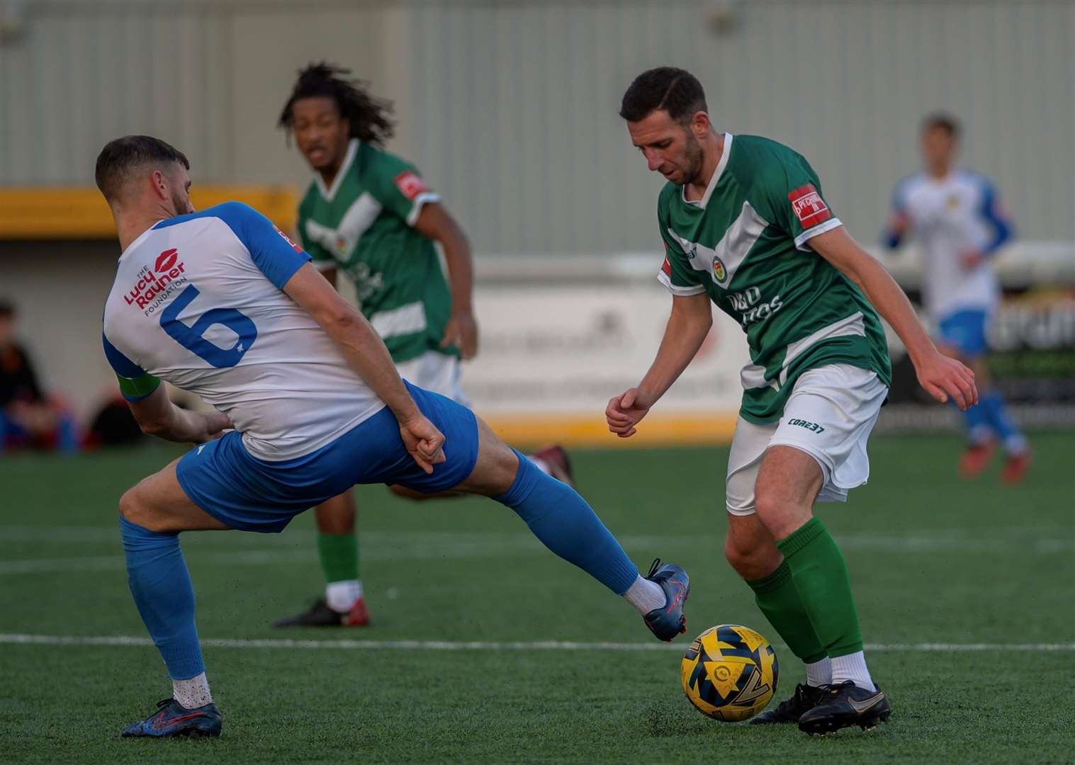 Ian Draycott has settled into life at Ashford United. Picture: Ian Scammell
