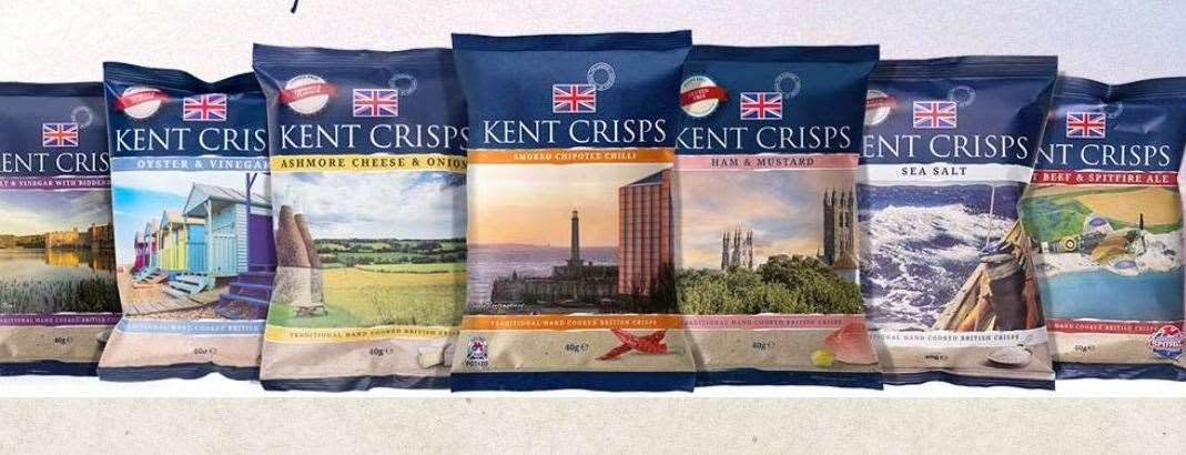 Kent Crisps flavours