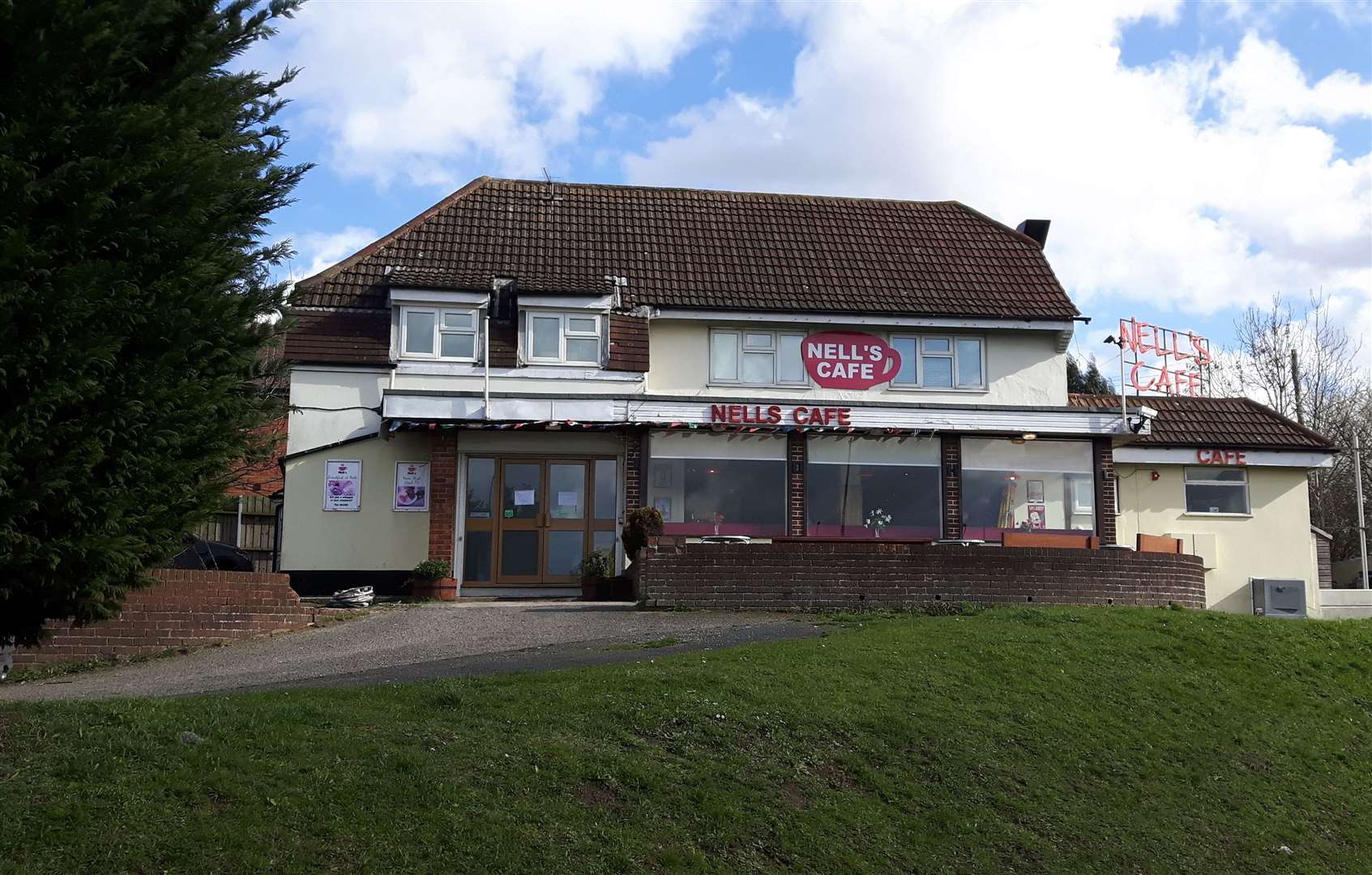 Nell's Cafe in Gravesend has been used as a location in Idris Elba's comedy series In The Long Run