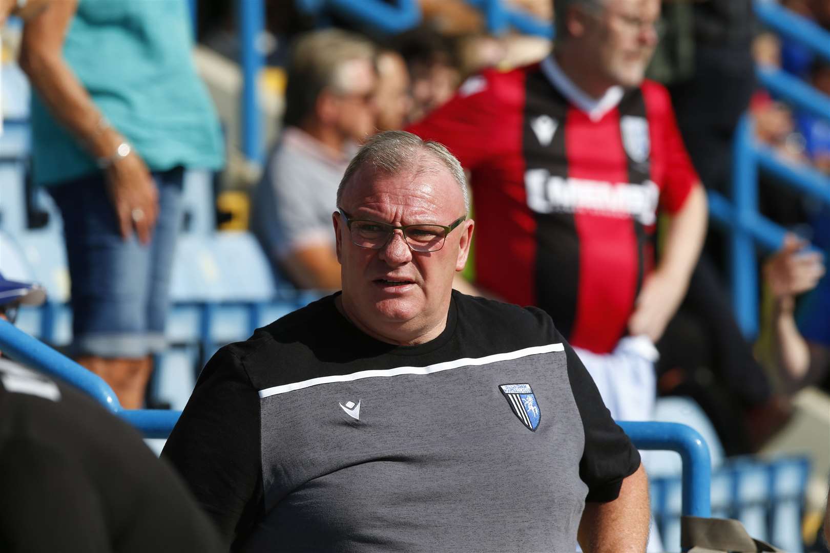 Gillingham manager Steve Evans is preparing for a weekend trip to Oxford Picture: Andy Jones