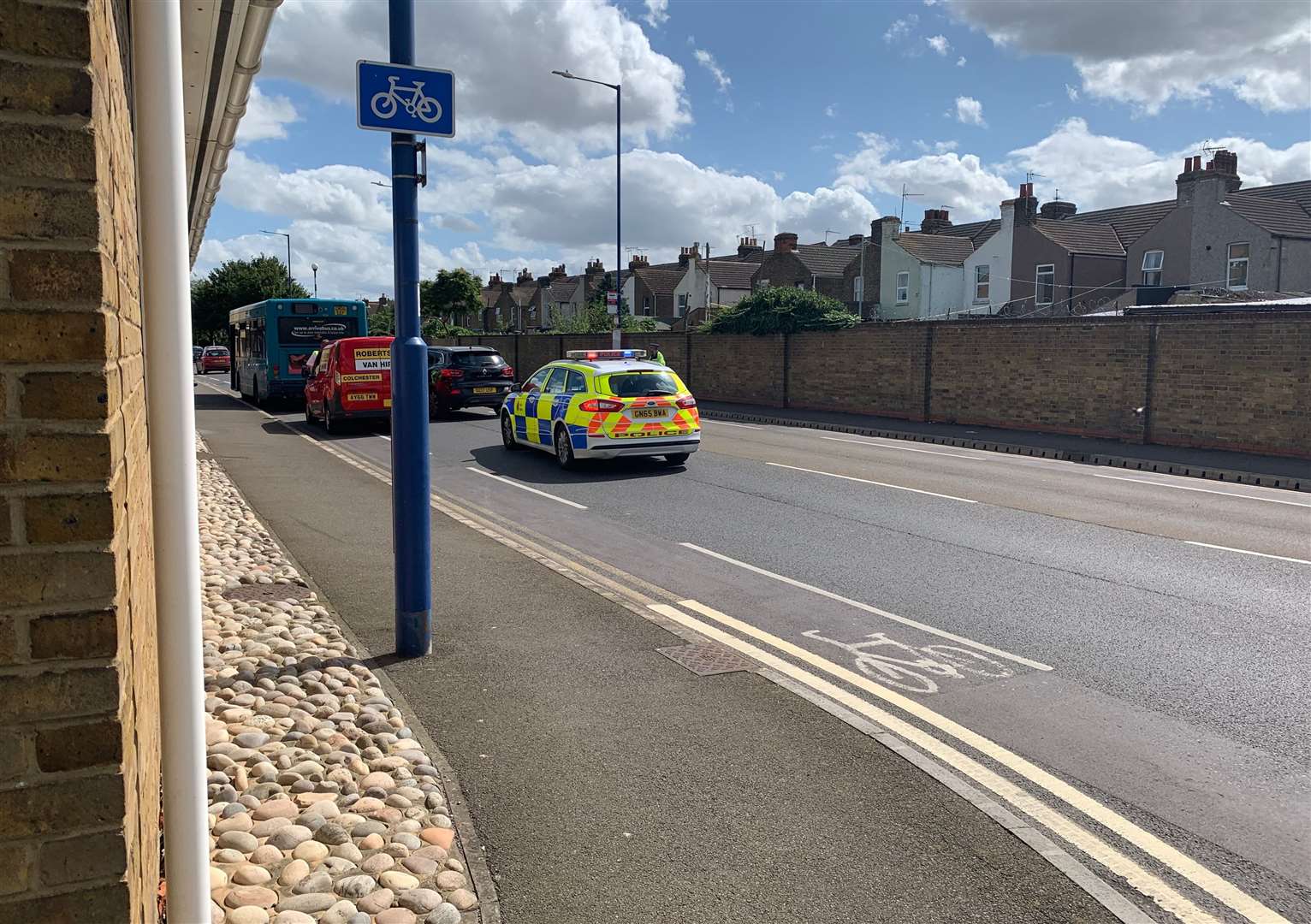 Police called to crash in Millennium Way, Sheerness