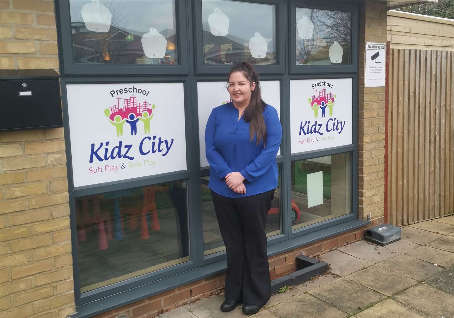Lynne Foster, manager of Kidz City in Sheerness, which has re-opened as a full day nursery