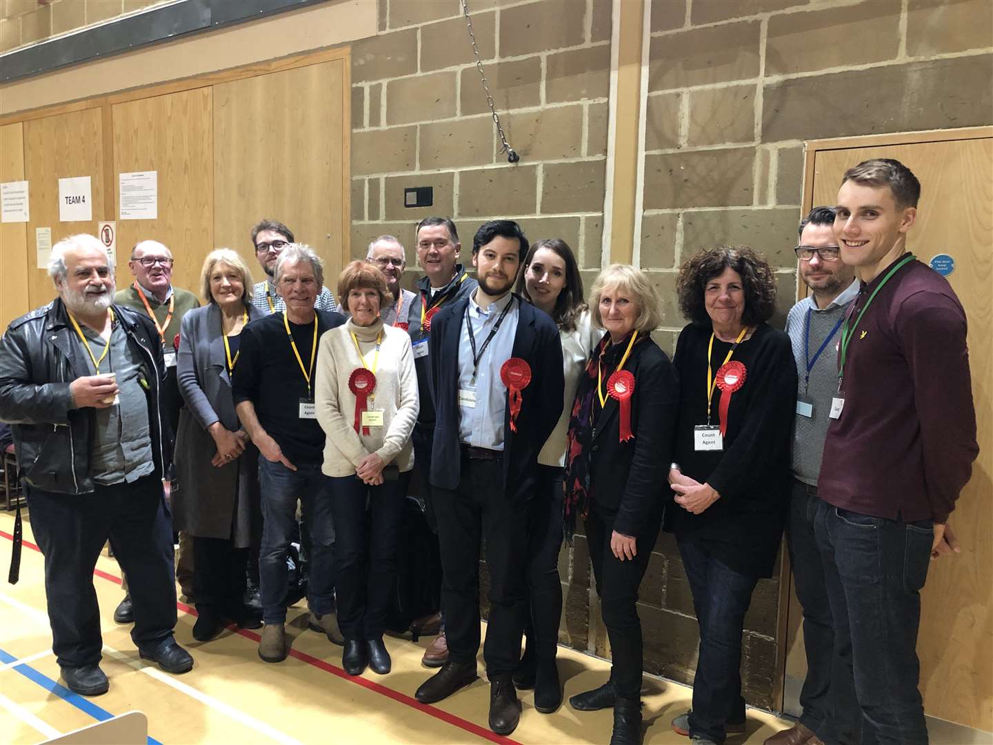 Antonio Weiss and his supportes at the Tunbridge Wells Count (24145043)