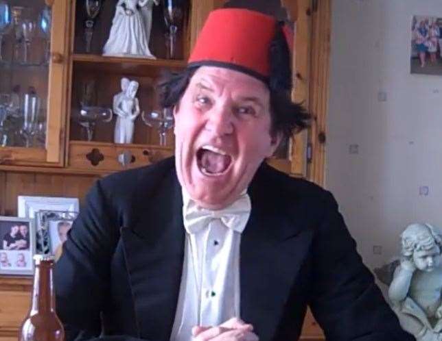 Neil Duncan also does Tommy Cooper impressions