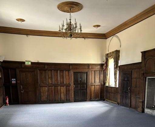 Inside the Archbishop's Palace in Maidstone which has been earmarked for potential re-use as a wine bar or a wedding venue. Photo: Maidstone council/EIA