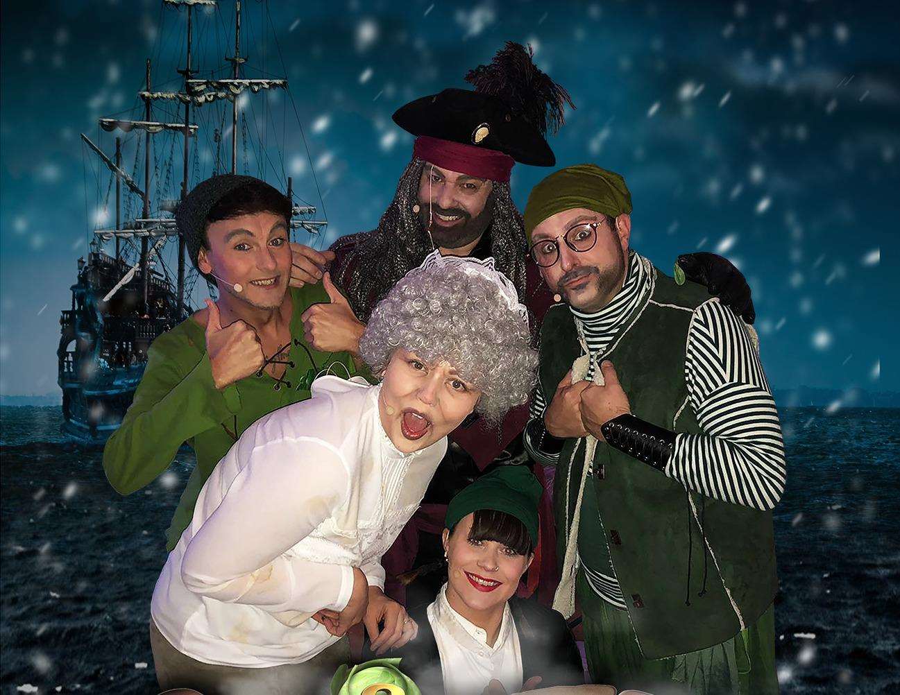 The cast of A Very Pirate Panto