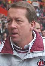 CURBISHLEY: received a standing ovation from the 73,006 crowd at the start of the match