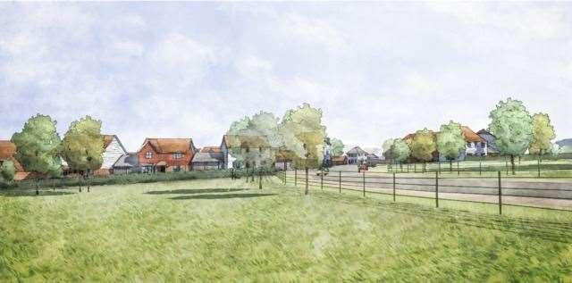 The bid was for bid for 165 new homes Picture: Berkeley Homes and OSP Architecture