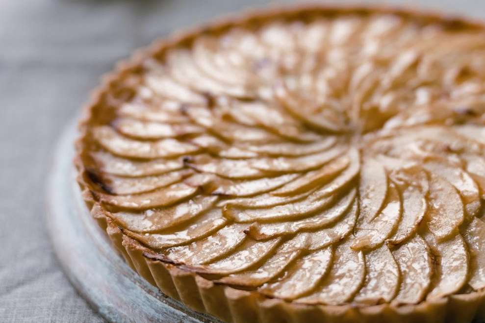 Rosemary Shrager's French Apple Tart from the new book, Rosemary Shrager's Bakes, Cakes & Puddings