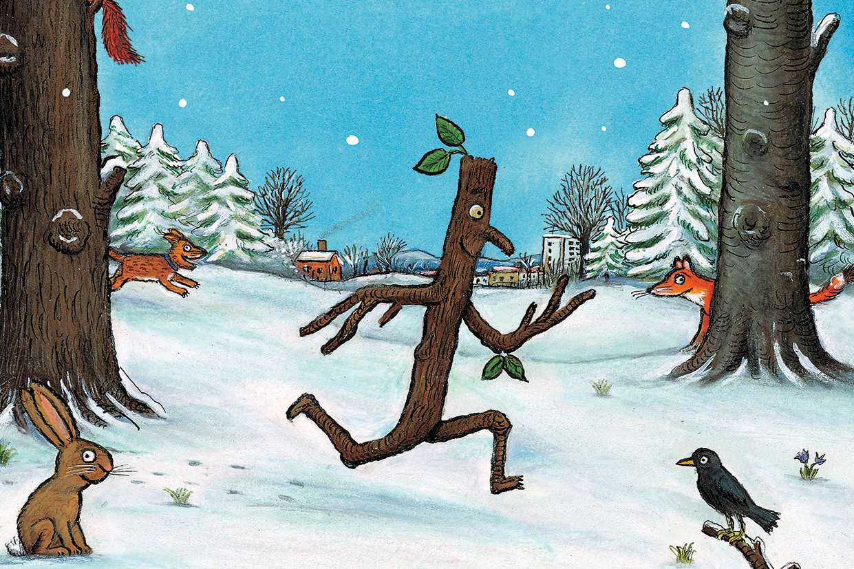 Julia Donaldson's Stick Man is one of the books Axel Scheffler illustrated