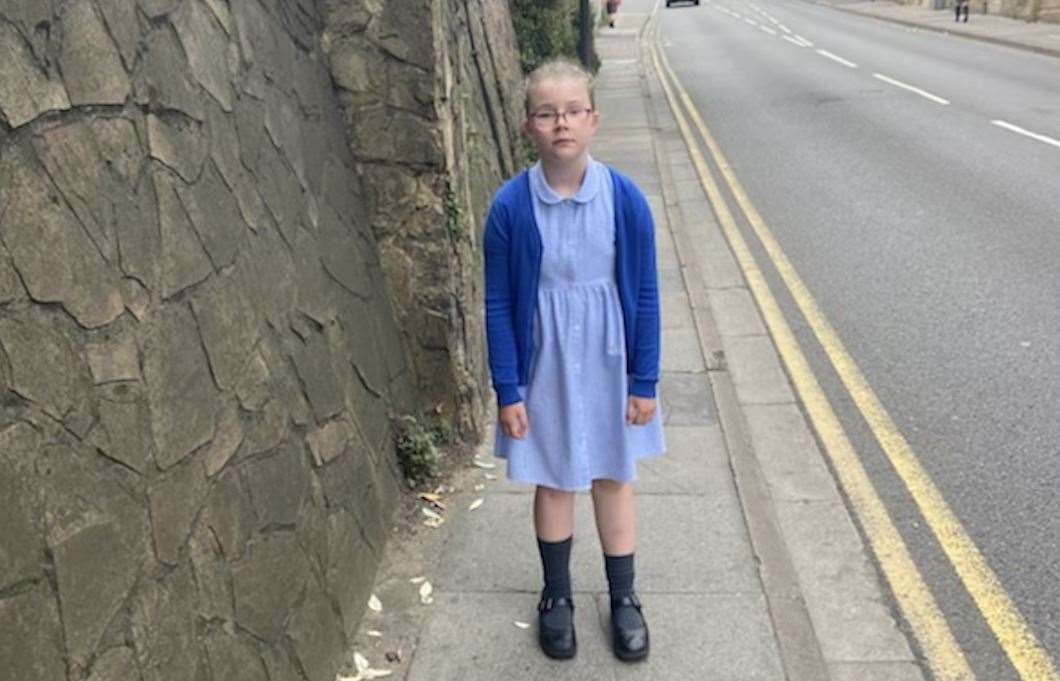 Karina needs to commute to her old school in Erith, as there are no places in Dartford schools. Picture: Veronica French