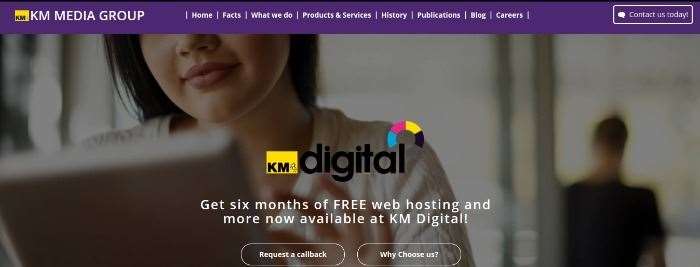 Apart from the six-month free offer (followed by £20 per month for the following year), businesses can save a lot of money through KM Digital's other range of services.