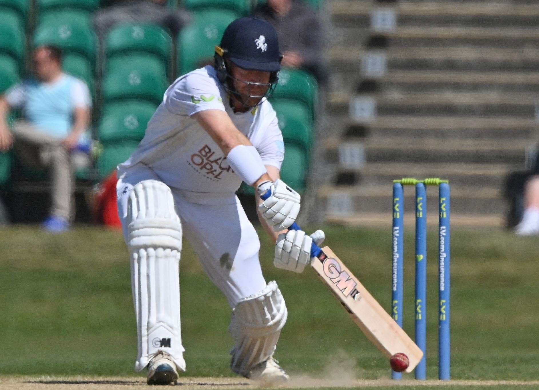 Ben Compton was in the runs once again for Kent against Surrey. Picture: Keith Gillard