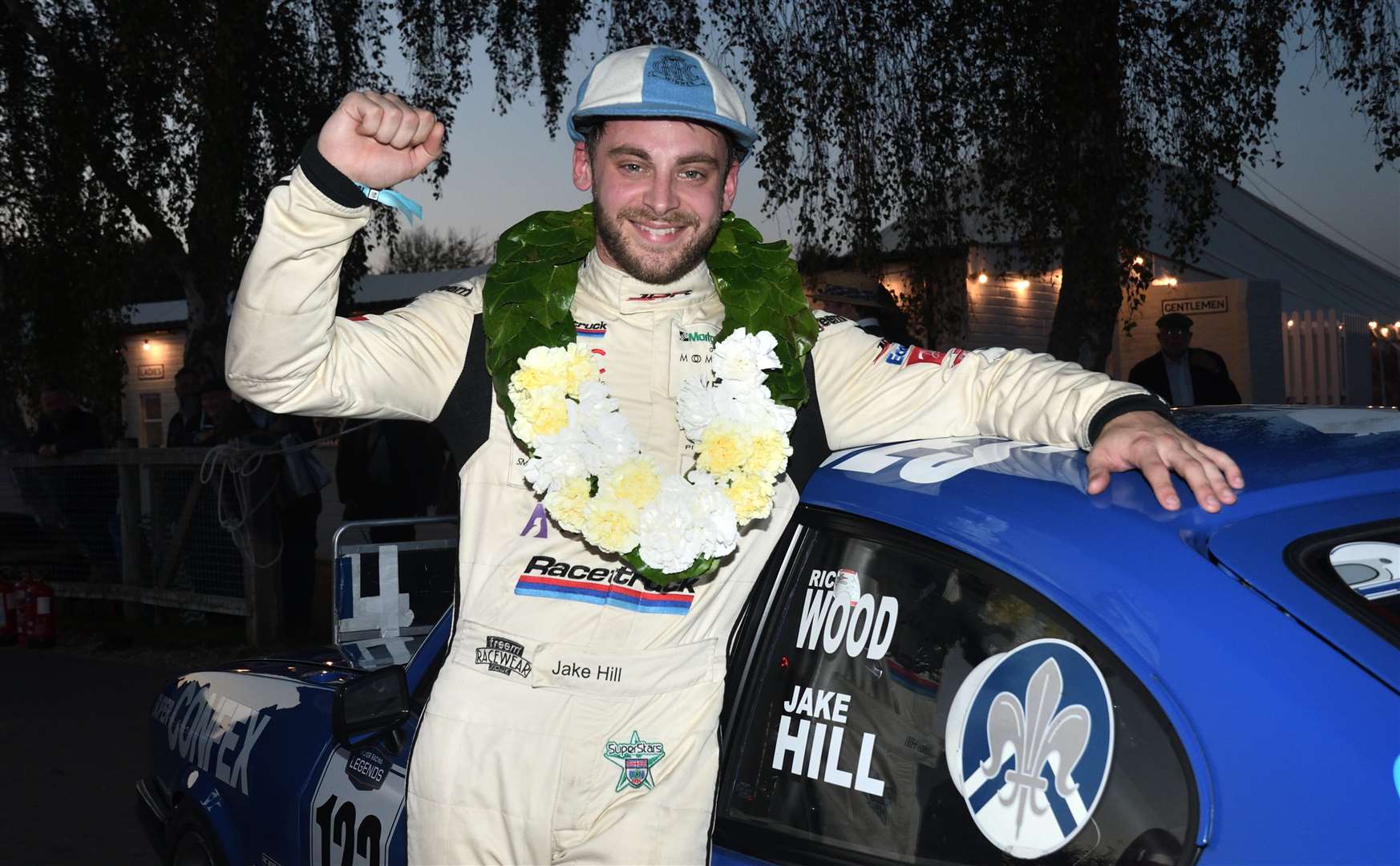 Quickly becoming a star of historic racing, Hill won the Gerry Marshall Trophy in a 1978 Ford Capri at the Goodwood Members' Meeting a week before the BTCC finale