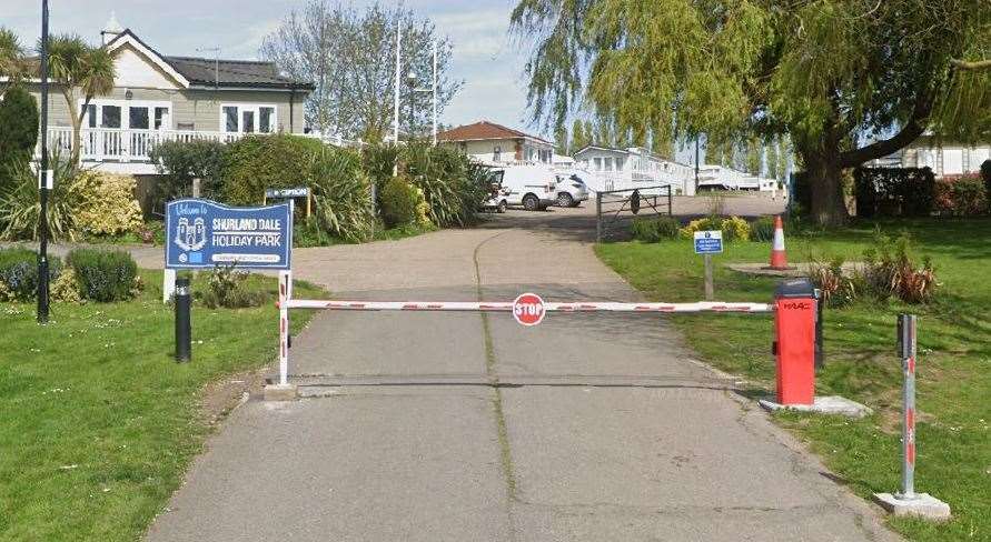 A man was arrested after a stabbing at Shurland Dale Holiday Park on Sheppey. Picture: Google