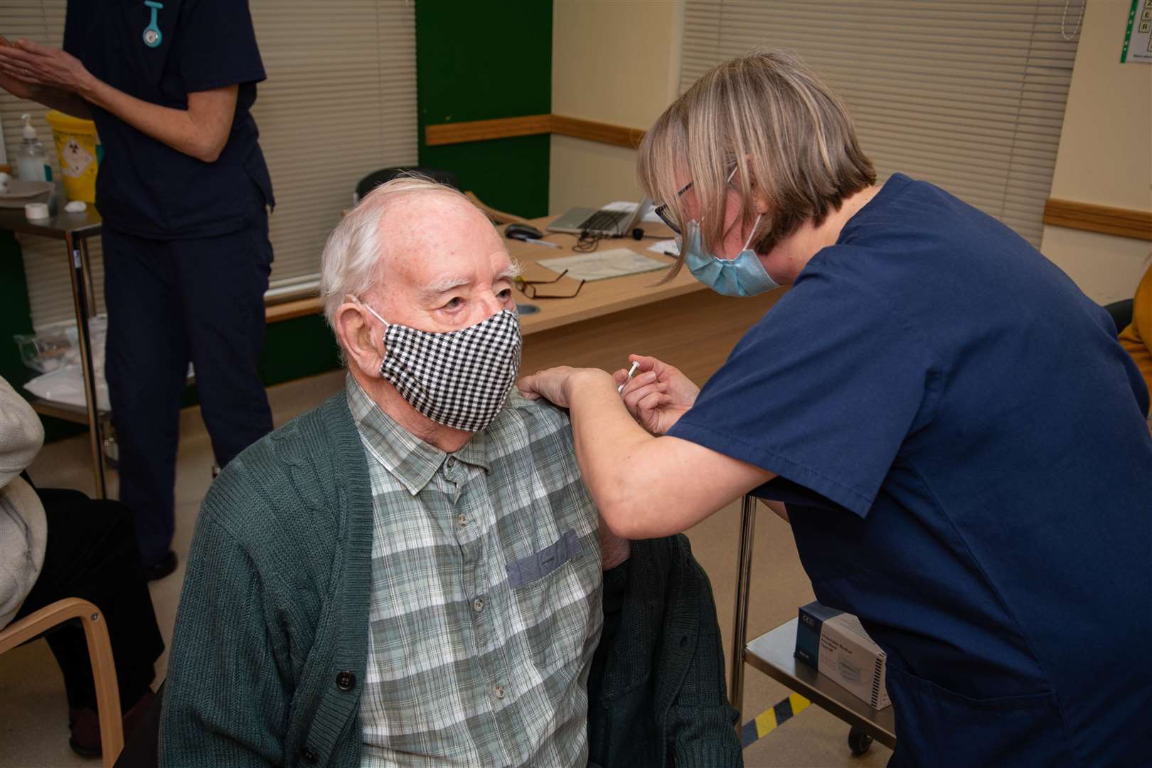 Older people will get the Covid-19 vaccination first. Photograph: Alan Walters