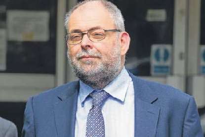 Glenn Douglas, chief executive of the Maidstone and Tunbridge Wells NHS Trust at Sevenoaks Magistrates Court