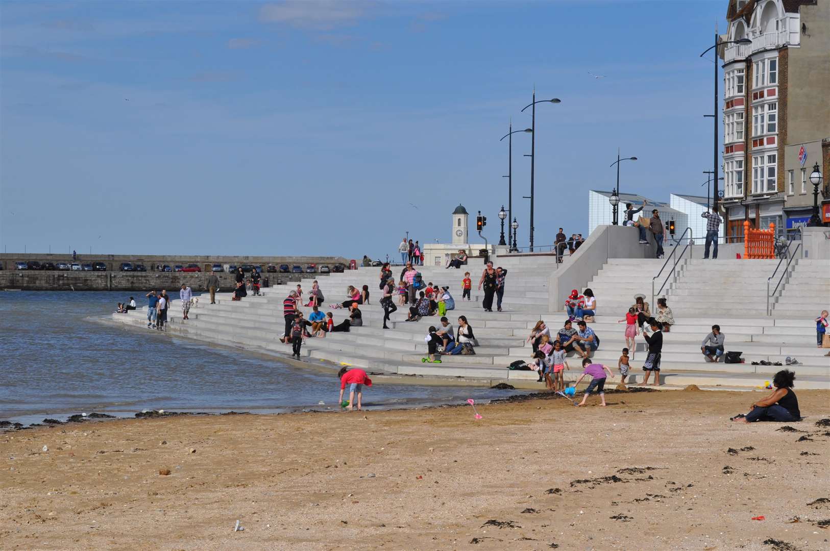 The vigil will be held at the steps in Margate's Old Town. Picture: Geoff Orton