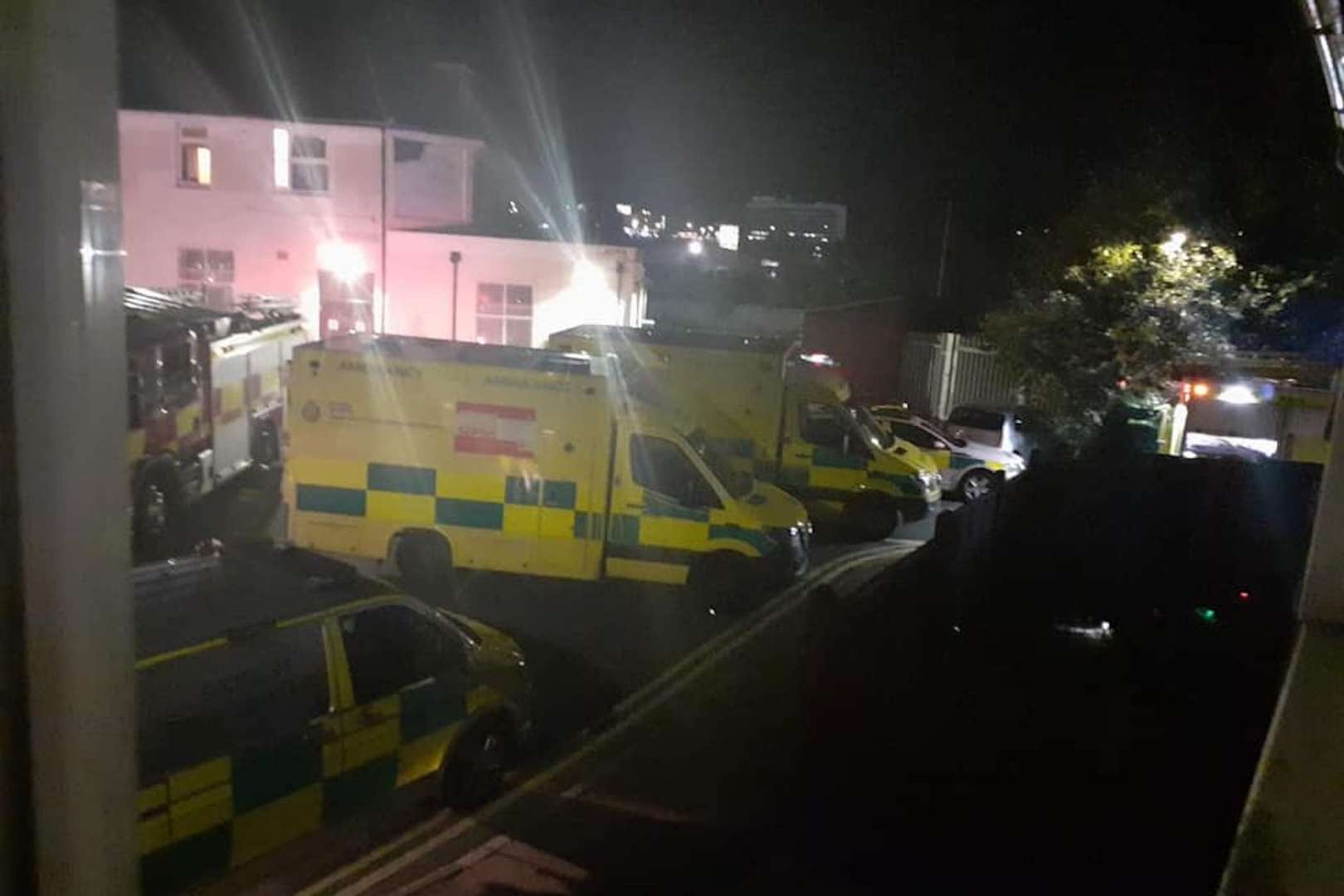 Emergency services attended the scene. Photo: Jordan Rossiter