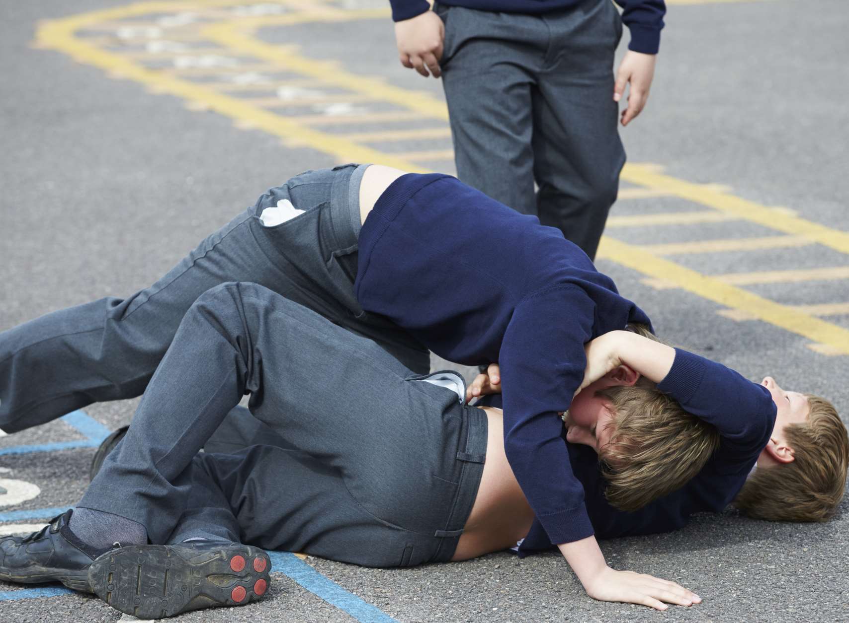 A Children's Society report found boys most fear being assaulted. Picture: Getty Images