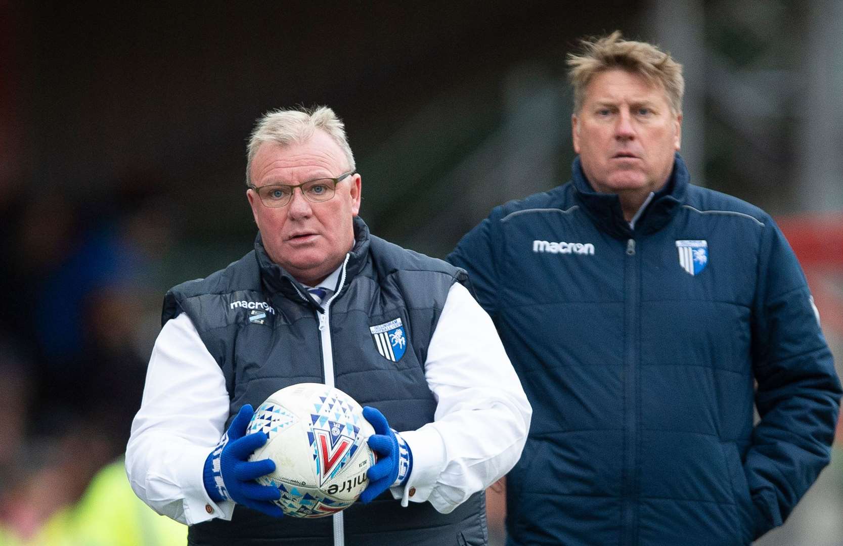 Gillingham manager Steve Evans is desperate to get back to what he loves best Picture: Ady Kerry