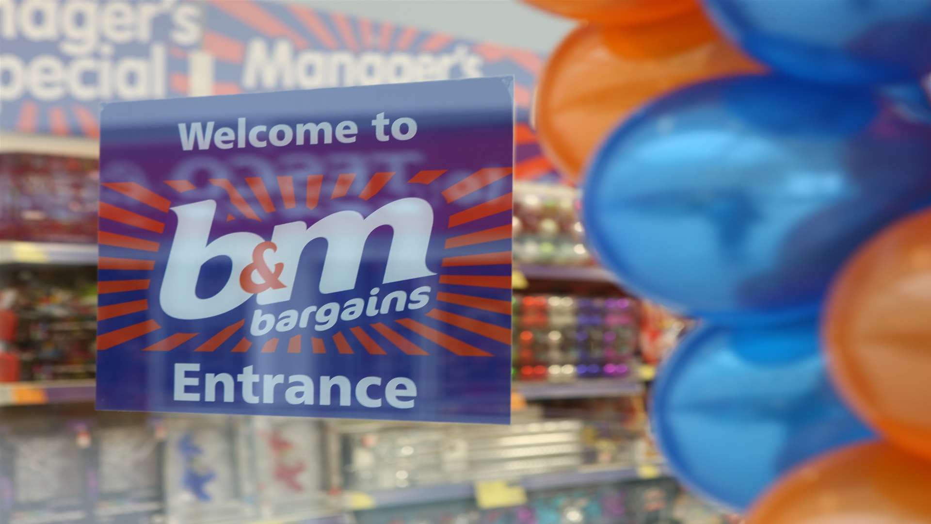 B&M Bargains has reopened with a new look.