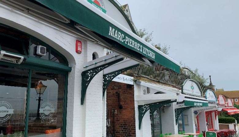 Marc-Pierre's Kitchen is on West Cliffe Arcade, Ramsgate