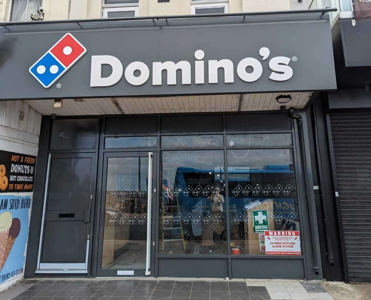 The new Domino's in Margate is taking over the former Samos Pizza site. Picture: Rob Yates