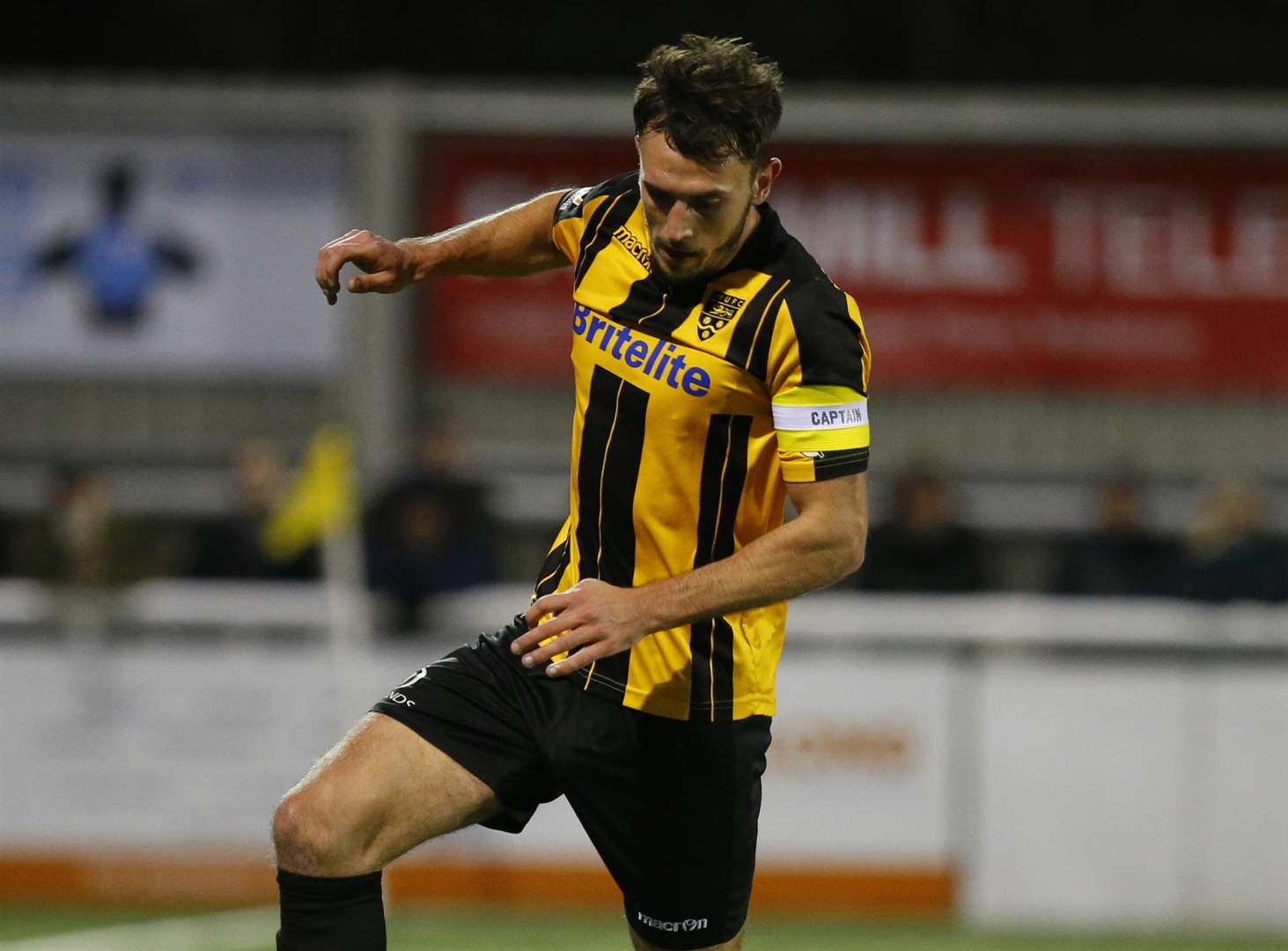 Will De Havilland says it's an honour to be Maidstone captain Picture: Andy Jones
