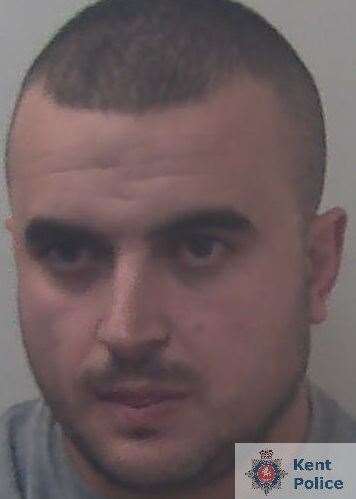 Xhenson Duka has been jailed. Picture: Kent Police