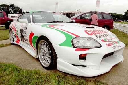 Toyota racing car at last's year's pageant