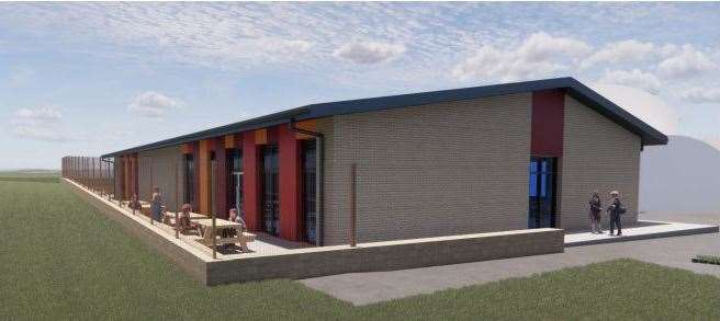 A view of the proposed sixth form centre at Victory Academy. Picture: Bailey Partnership
