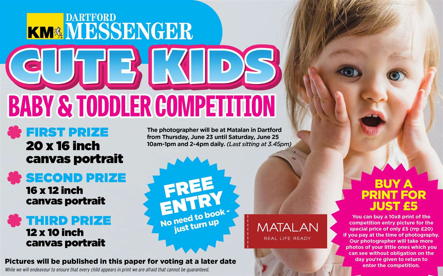 Dartford Messenger's Cute Kids competition is back (57380186)