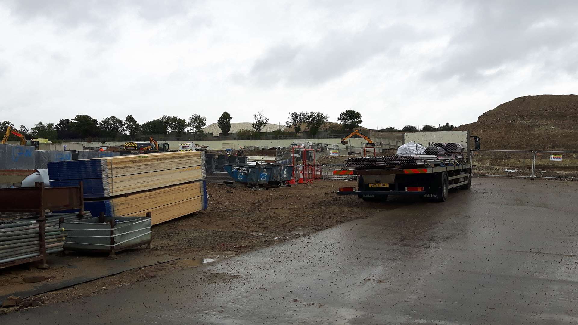 Oakes Park, the next lot of houses from Bellway Homes currently being built in Dartford