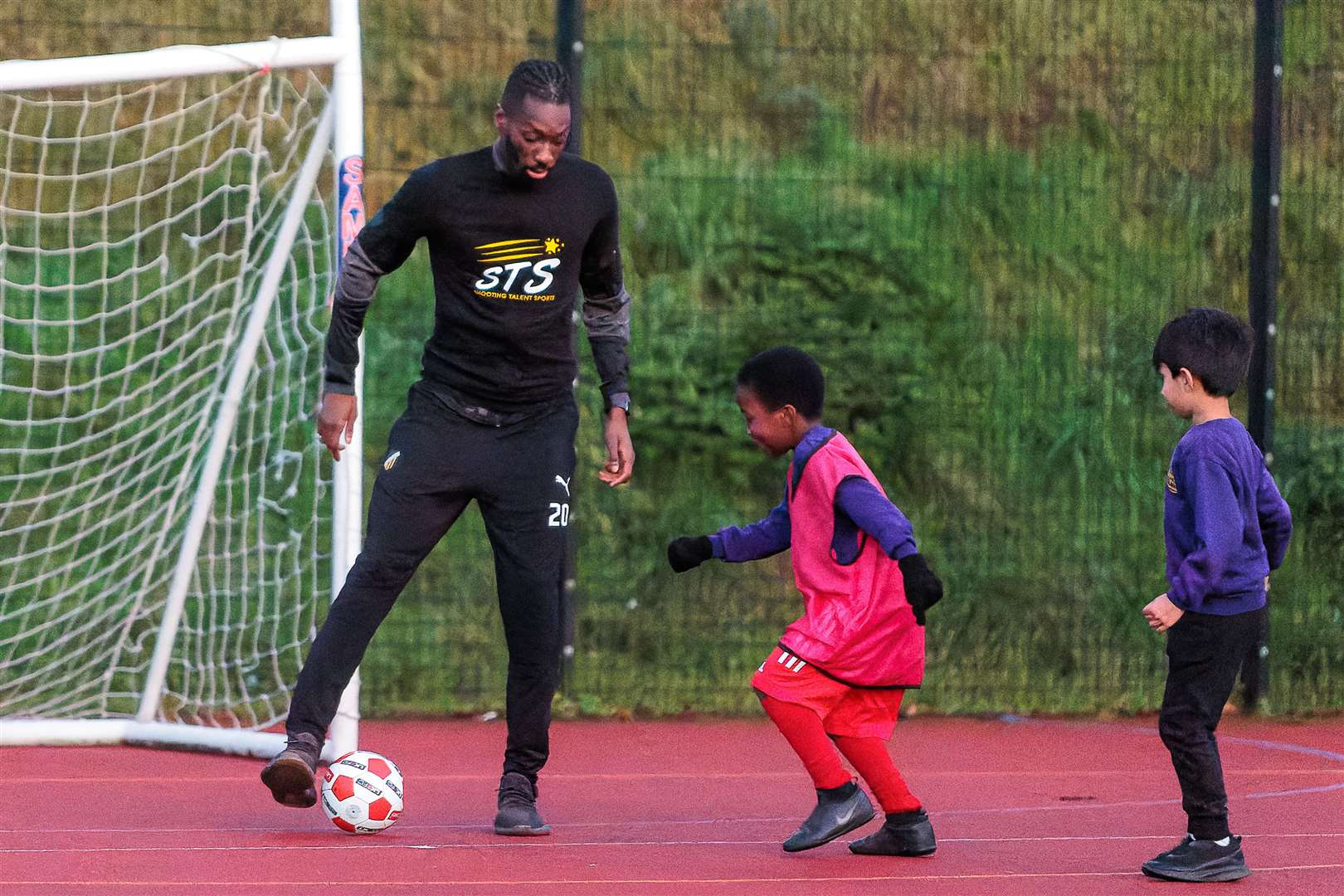 Blair Turgott thrives on being a role model for kids through his Shooting Talent Sports programme. Picture: Helen Cooper