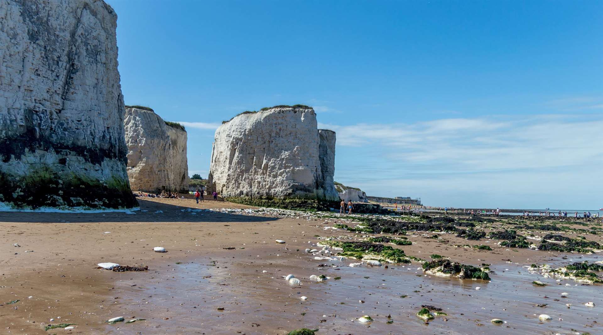 The beaches of Thanet are popular with locals and visitors alike