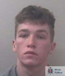 Cameron Jeffery has been jailed. Picture: Kent Police