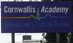 Police interviewed two pupils at Cornwallis Academy