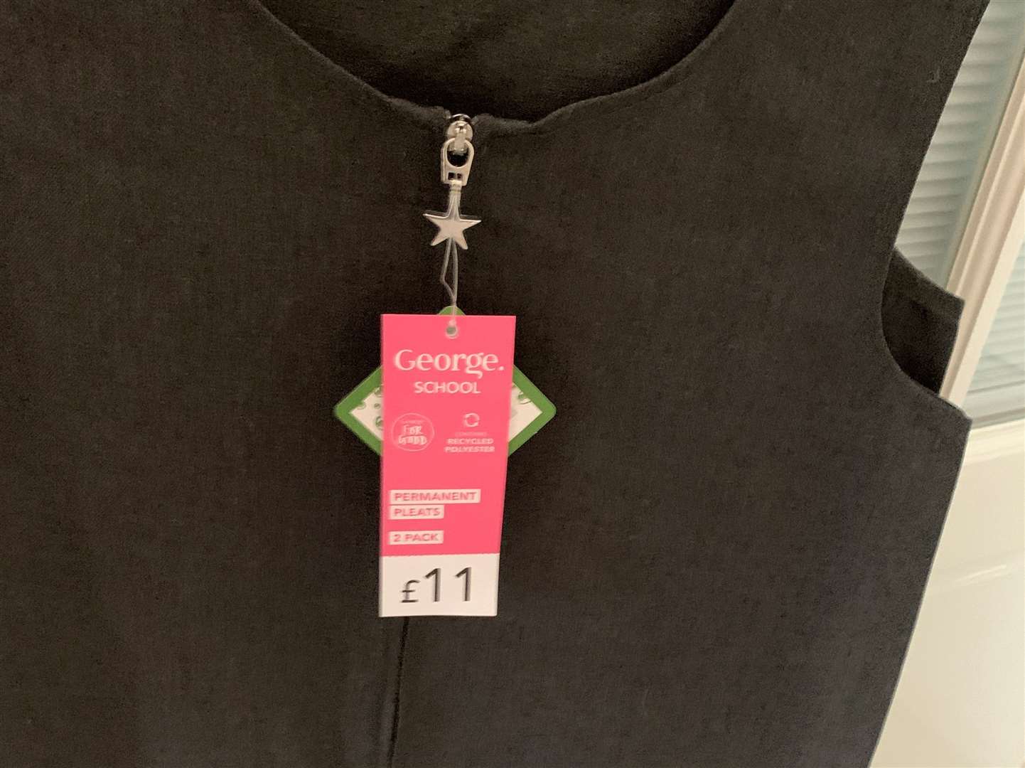 Two school dresses from Asda - for £11