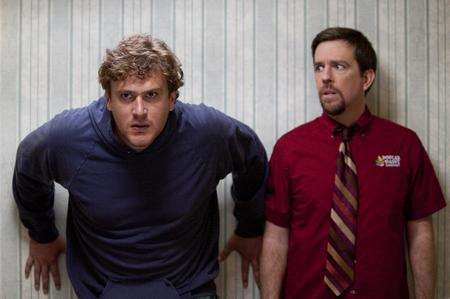 Jason Segel as Jeff and Ed Helms as Pat. Picture: PA Photo/Paramount Picture UK