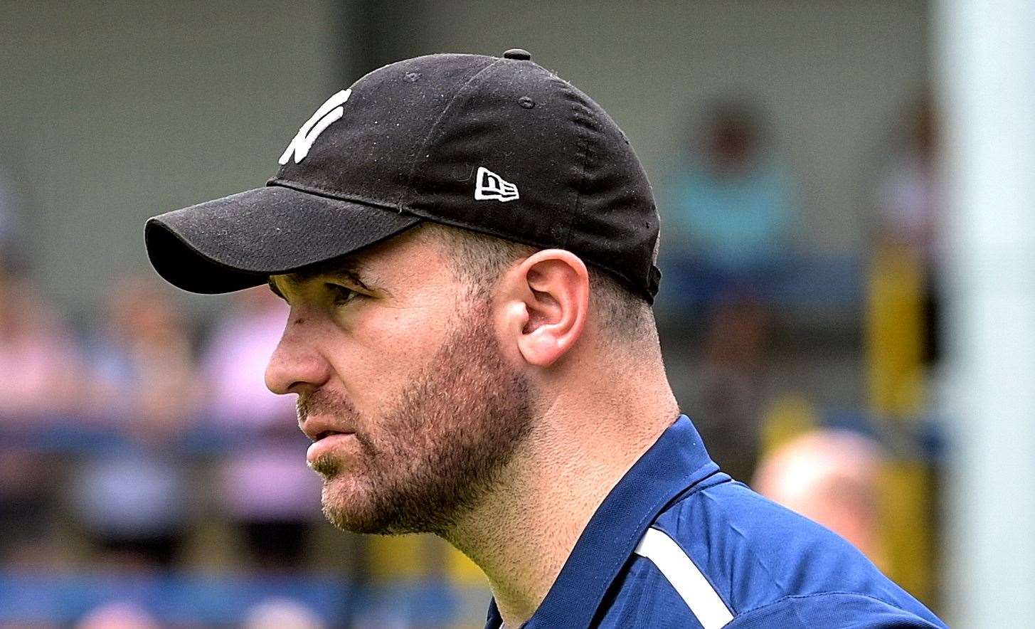 Mitch Brundle – has been sacked as Dover manager, a day after his 29th birthday. Picture: Stuart Brock
