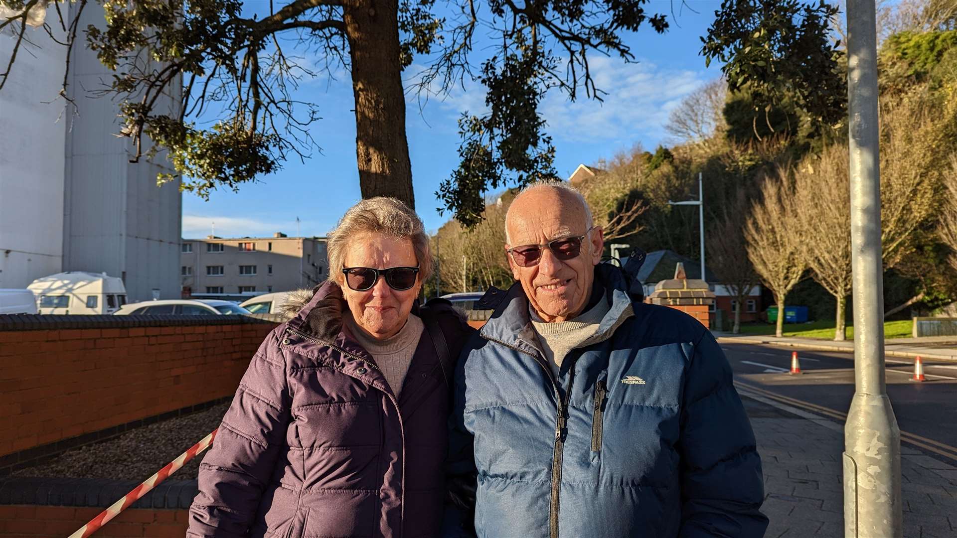 Tourists Joy Pugsley and her husband Graham, from Clevedon in Somerset, have described their nightmare stay at the Grand Burstin hotel in Folkestone